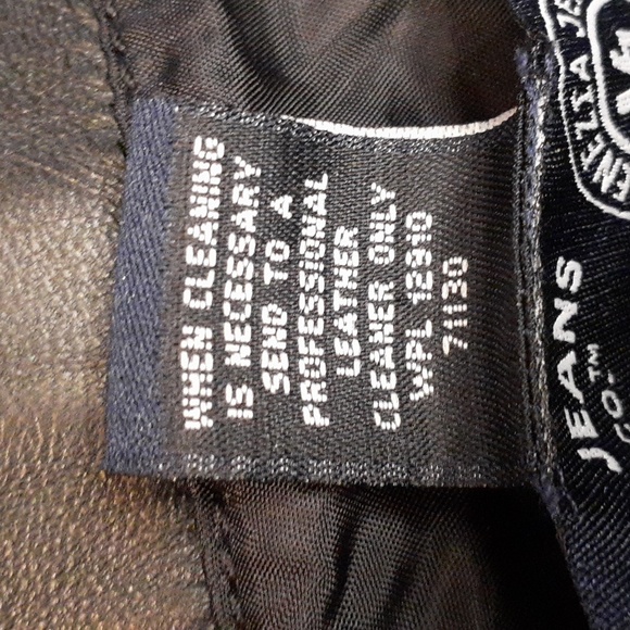 Genuine Leather Women's Vest Matte Black Size 18/20 - Picture 5 of 7